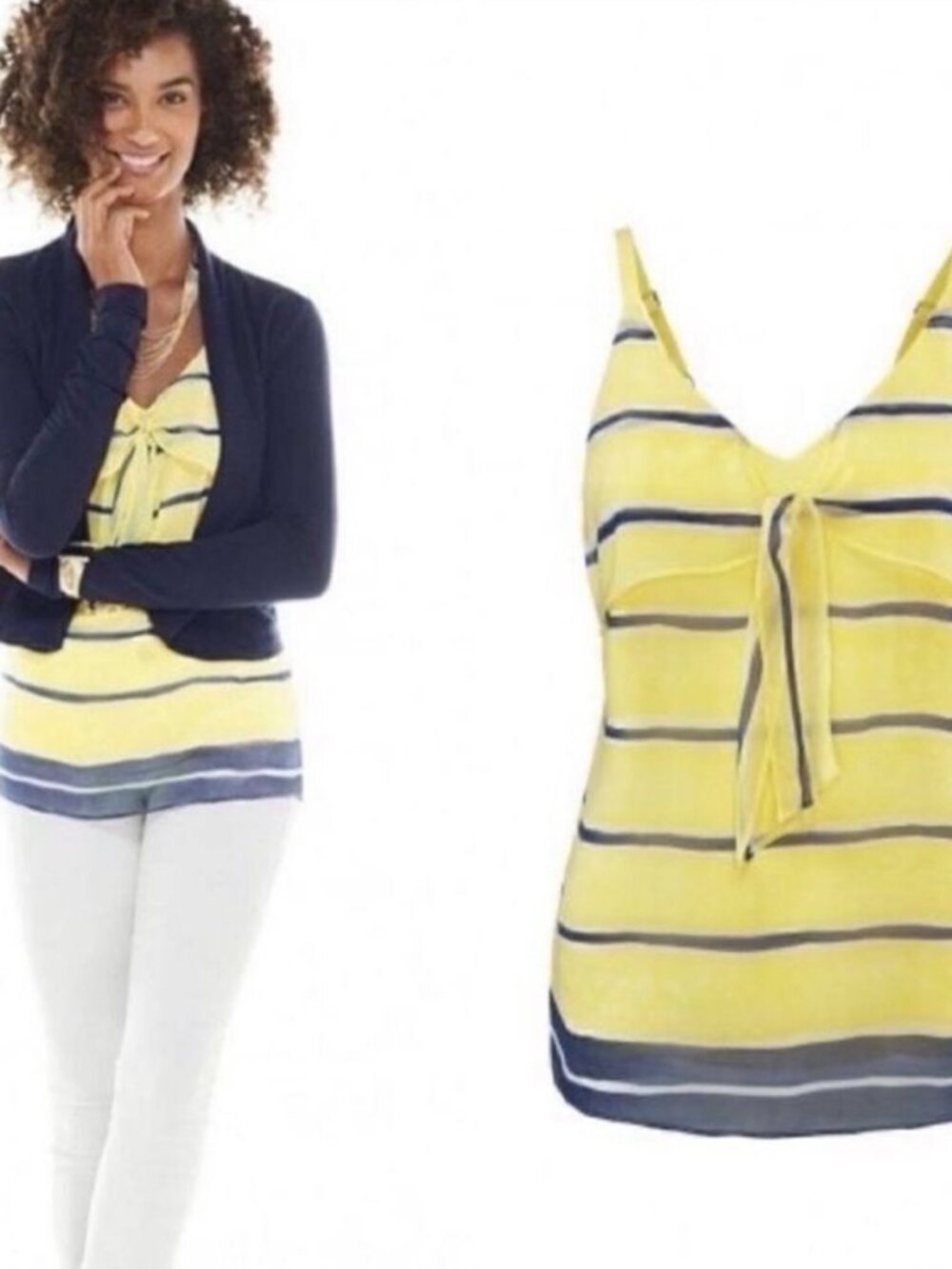 Cabi #5207 Nautical Knot Cami Size M